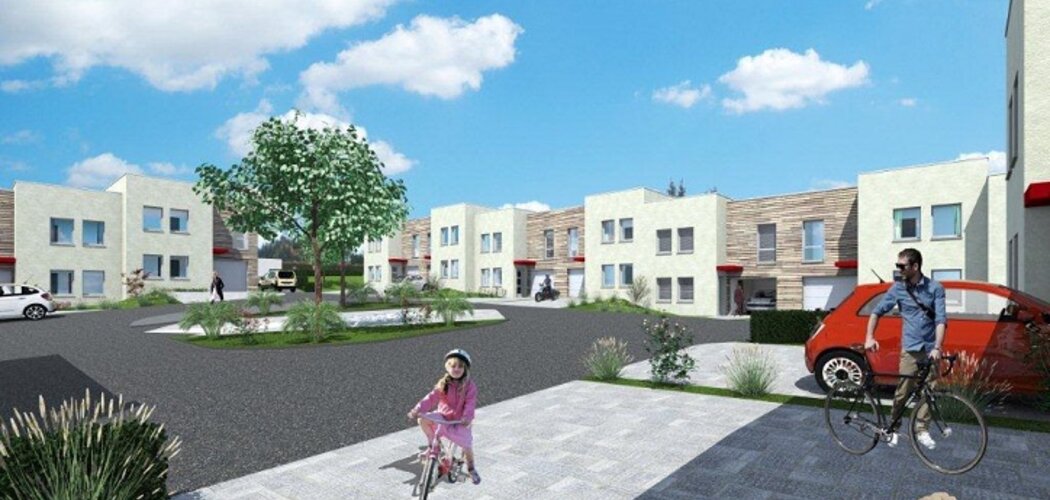 Programme immobilier neuf Le Hameau - Folschviller : Maisons T4–T5 avec jardins privatifs et garages en proximité des services (57730) - Référence : 19