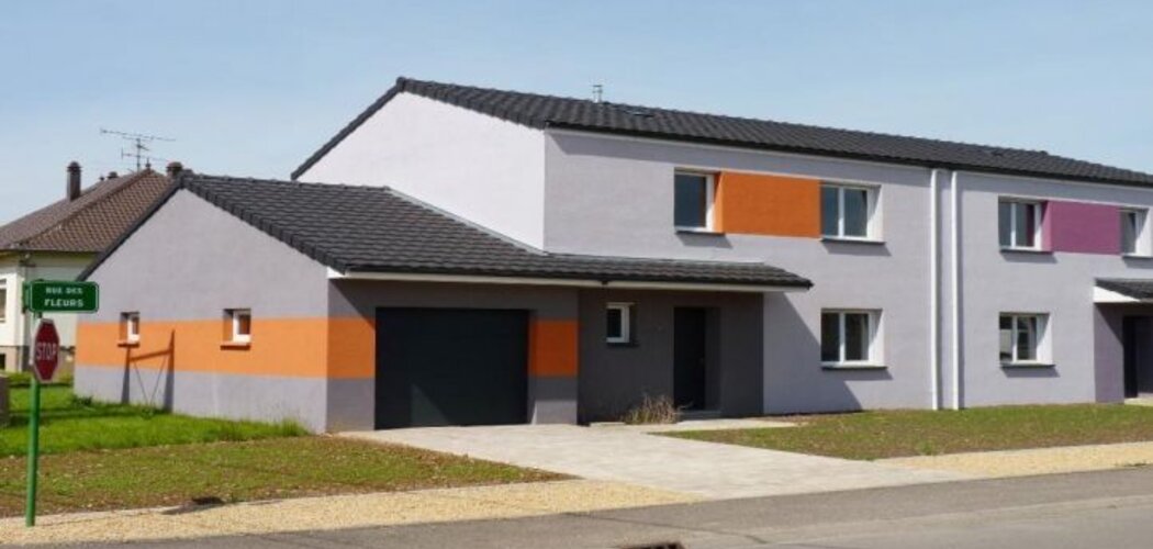 Programme immobilier neuf  - Freistroff : Maisons T3–T5 avec jardins, garages et normes BBC près du centre (57320) - Référence : 23