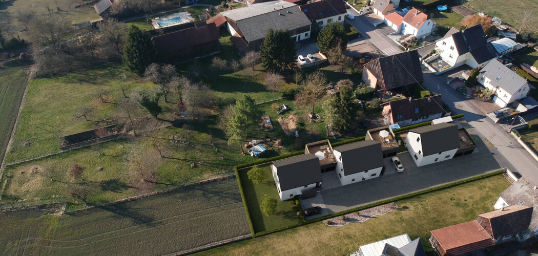 Programme immobilier neuf Les Duos de la Source - Friesenheim : Résidence T3–T5 avec cadre champêtre et confort optimisé proche des commodités (67860) - Référence : 6967