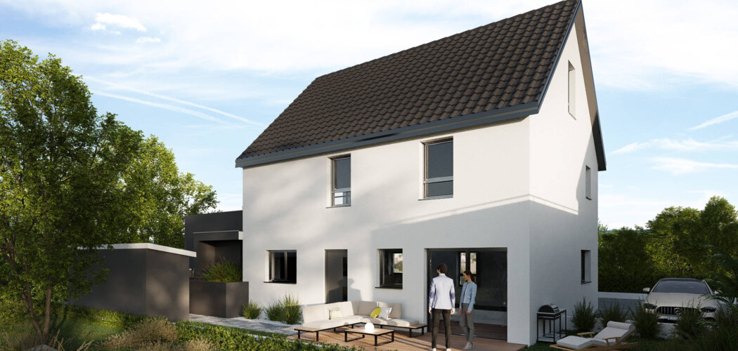 Programme immobilier neuf Les Duos de la Source - Friesenheim : Résidence T3–T5 avec cadre champêtre et confort optimisé proche des commodités (67860) - Référence : 6967