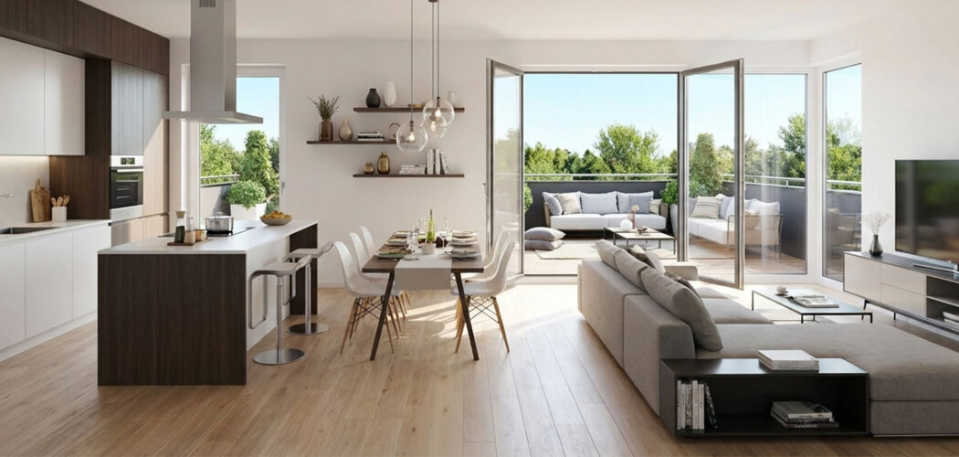 Programme immobilier neuf Duo CCMI - Gambsheim dans un cadre résidentiel proche de Strasbourg (67760) - Référence : 14164