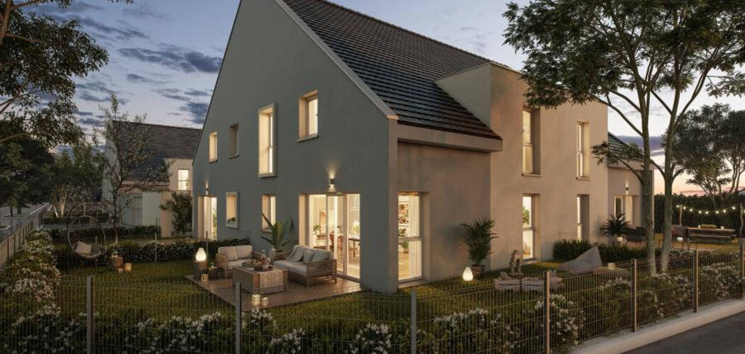 Programme immobilier neuf LES CARRES MAXIMIN - Guémar : Résidence T4 avec cadre familial et confort optimisé proche des espaces naturels (68970) - Référence : 6083