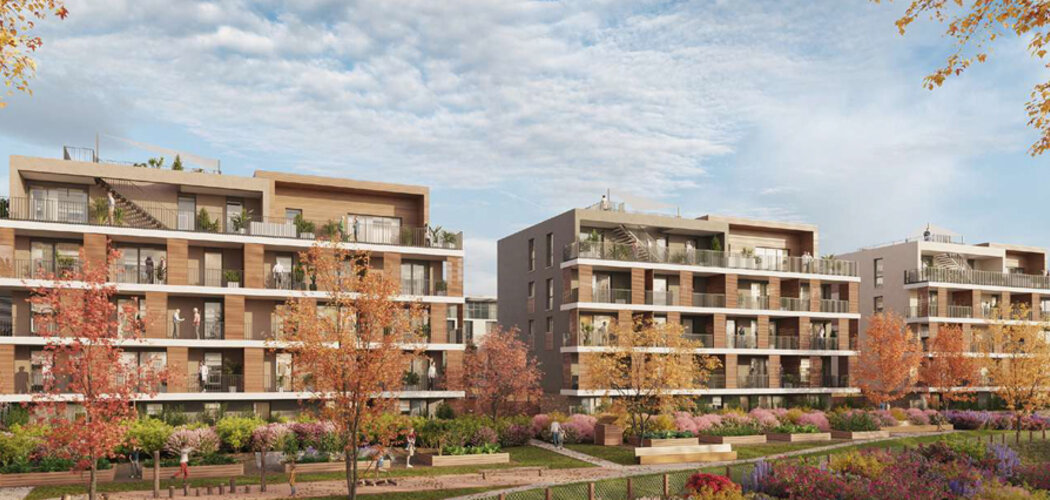 Programme immobilier neuf CONFIDENCES - Haguenau quartier du Parc des Houblonniers proche Strasbourg (67500) - Référence : 13989