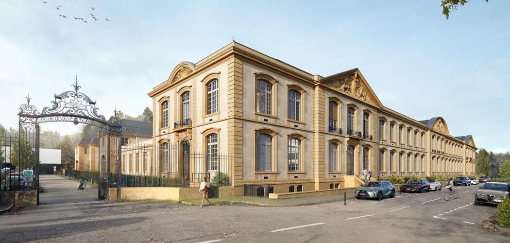 Programme immobilier neuf DOMAINE DE WENDEL - Hayange bâtisse historique en pierre de Jaumont (57240) - Référence : 18048