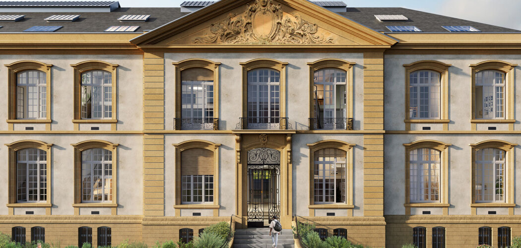 Programme immobilier neuf DOMAINE DE WENDEL - Hayange bâtisse historique en pierre de Jaumont (57240) - Référence : 18048