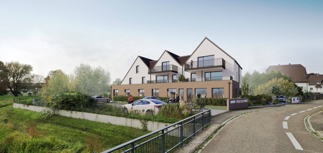 Programme immobilier neuf VILLA HIPPOCRATE - Herrlisheim à 20 min de Strasbourg (67850) - Référence : 11414