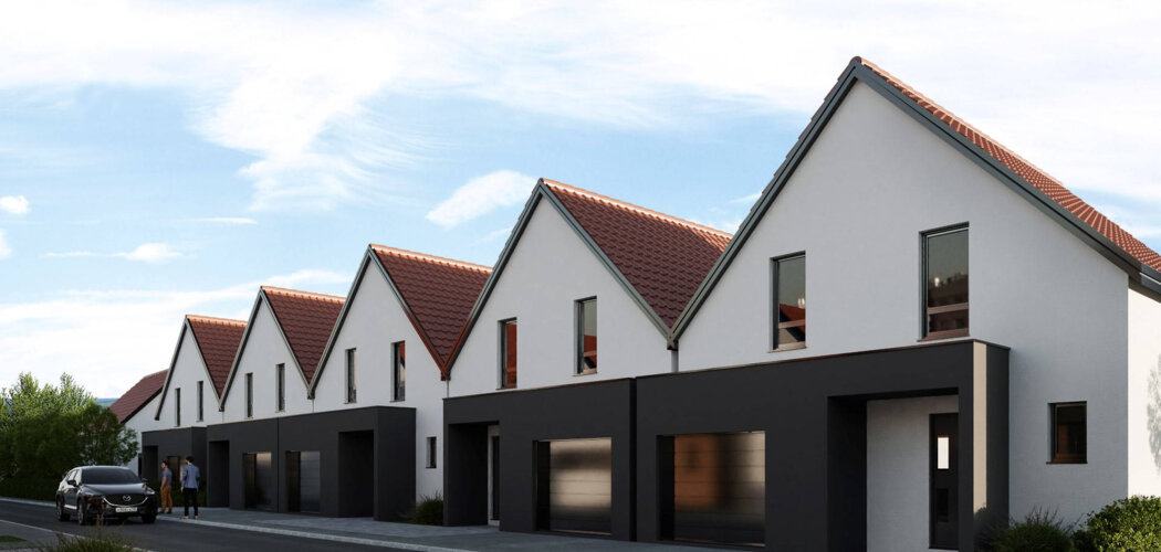 Programme immobilier neuf Les Heureuses du Hameau - Hochfelden : Résidence T4–T5 avec cadre familial et confort optimisé proche des commodités (67270) - Référence : 6091