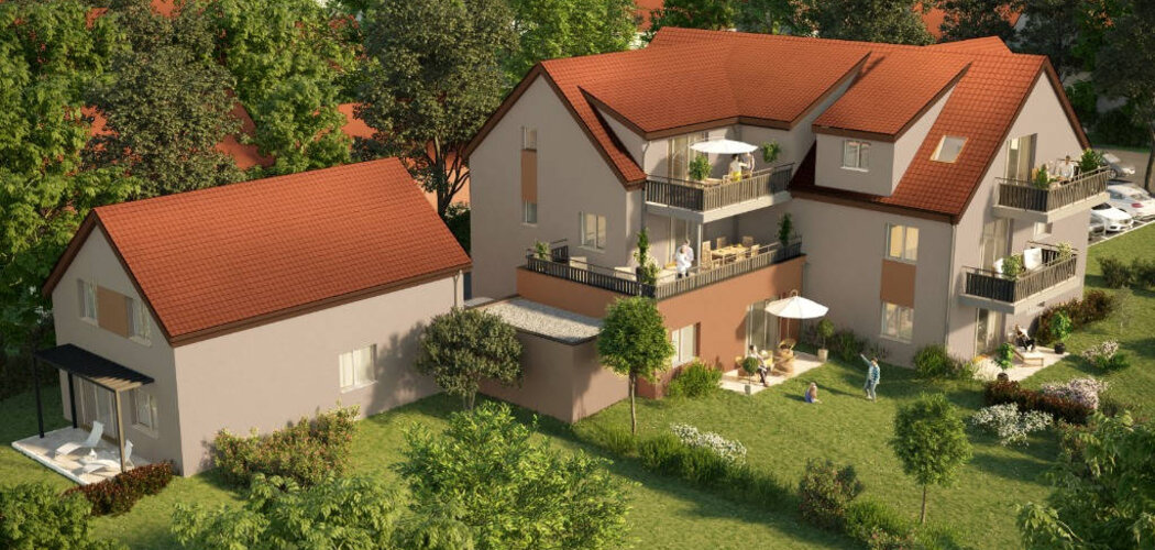 Programme immobilier neuf Les villas d'Hera - Hoerdt à proximité des commodités (67720) - Référence : 7805
