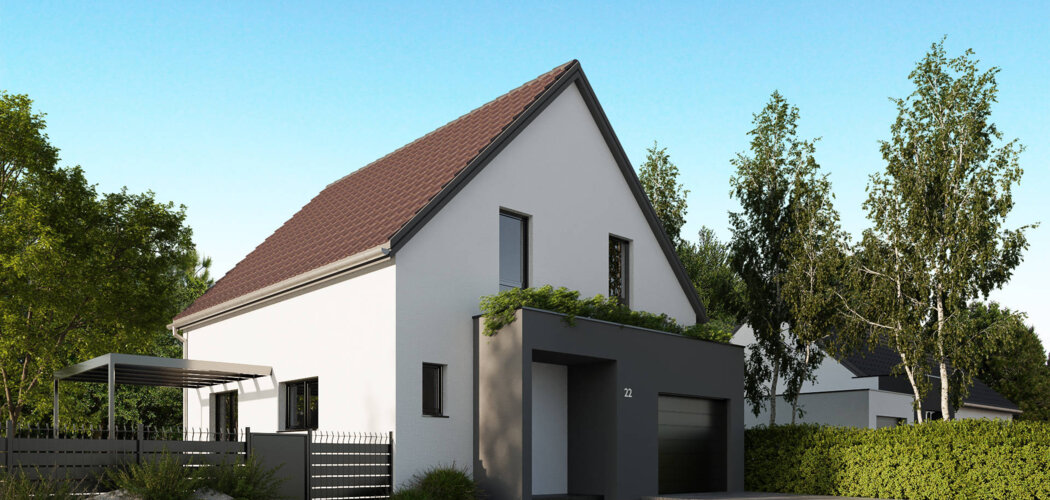 Programme immobilier neuf Maison individuelle - Huttenheim - Huttenheim : logements neufs familiaux avec jardin et garage proche du village (67230) - Référence : 7385