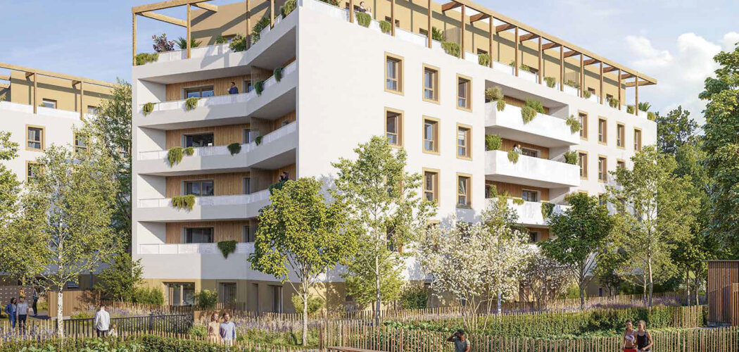 Programme immobilier neuf LOrée du Parc - Illkirch-Graffenstaden au bord du canal près de Strasbourg (67400) - Référence : 15943