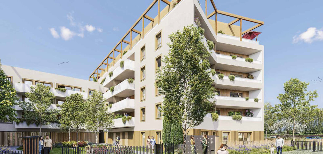 Programme immobilier neuf LOrée du Parc - Illkirch-Graffenstaden au bord du canal près de Strasbourg (67400) - Référence : 15943