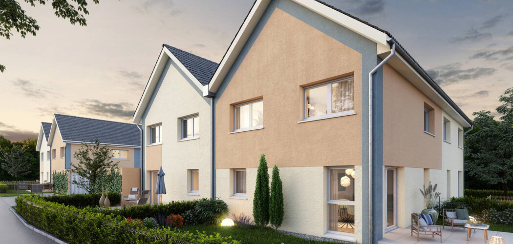Programme immobilier neuf LES CARRES BIRD'ISS - Issenheim à deux pas des commodités (68500) - Référence : 7693
