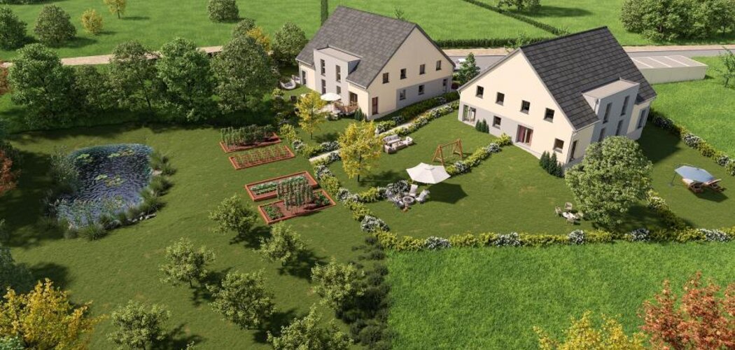 Programme immobilier neuf Les Carrés RUISS'O - Jettingen en pleine nature (68130) - Référence : 7926