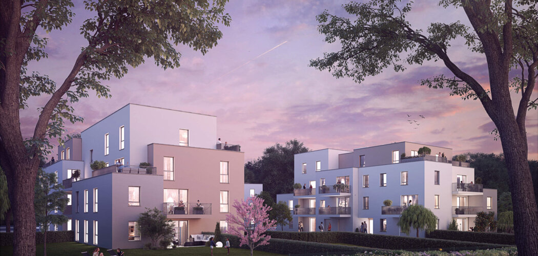 Programme immobilier neuf H2O - Kembs : logements neufs T1–T4 proche de Mulhouse (68680) - Référence : 15933