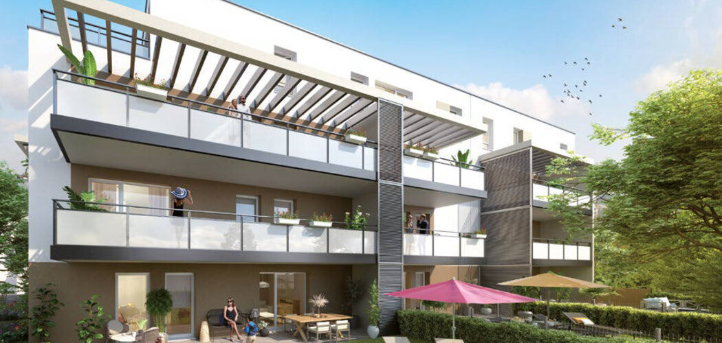 Programme immobilier neuf VIRTUO - Kingersheim : Résidence T2–T4 avec cadre résidentiel et confort optimisé proche des commodités (68260) - Référence : 7169
