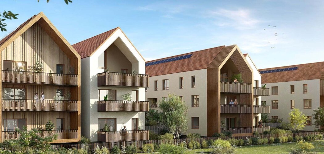 Programme immobilier neuf Terramenta - La Wantzenau proche de la gare (67610) - Référence : 15952