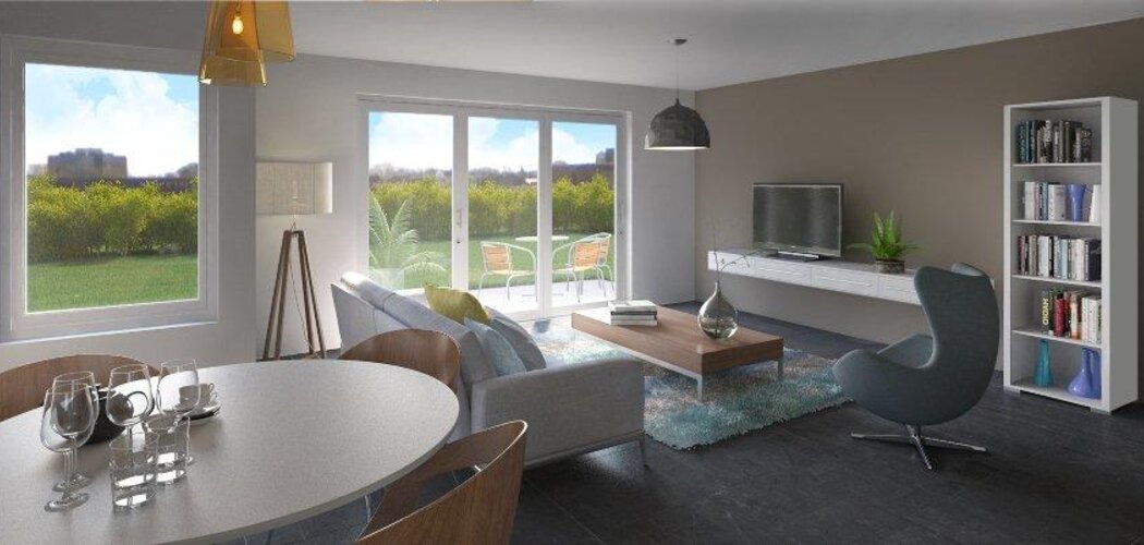 Programme immobilier neuf Les Jardins de l'observatoire - Laxou : Logements neufs du studio à la villa avec luminosité et prestations soignées (54520) - Référence : 218
