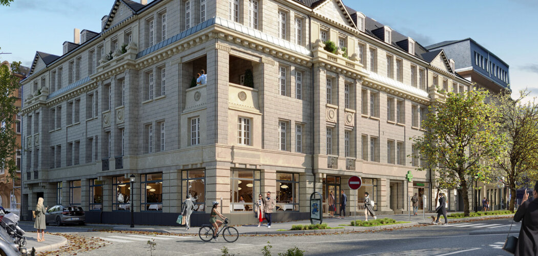 Programme immobilier neuf 37 SAINT-THIEBAULT - Metz, adresse historique réinventée à deux pas de la gare (57000) - Référence : 18076
