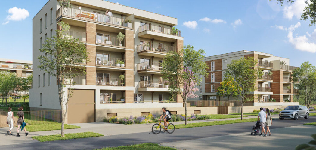 Programme immobilier neuf Arc en Seille - Metz appartements neufs proches centre et gare (57000) - Référence : 18069