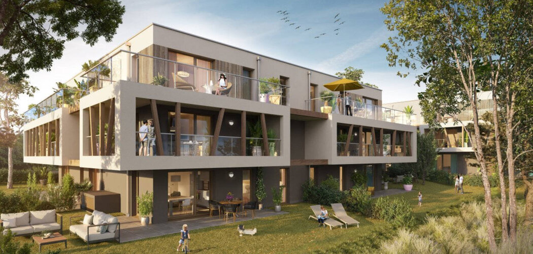Programme immobilier neuf CARACTÈRE - Mittelhausbergen : logements neufs sécurisés et verdoyants en bourg historique (67206) - Référence : 15058