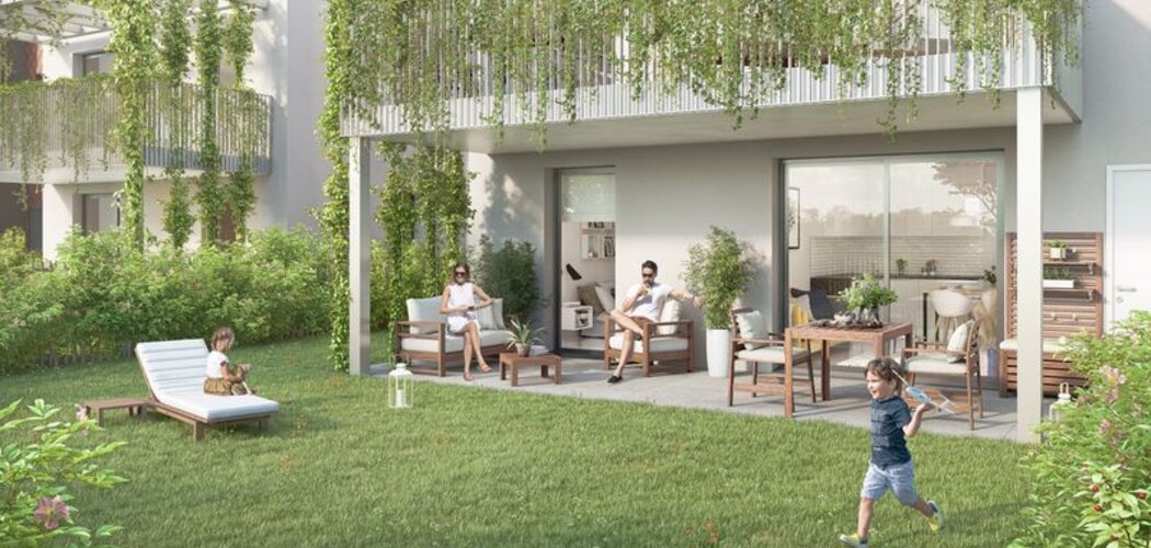 Programme immobilier neuf Les villas des Sources - Mittelhausbergen : logements neufs sécurisés et verdoyants proche des services (67206) - Référence : 8243