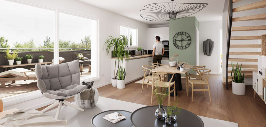 Programme immobilier neuf LES DUOS DE NYSA - Mommenheim proche gare (67670) - Référence : 12755