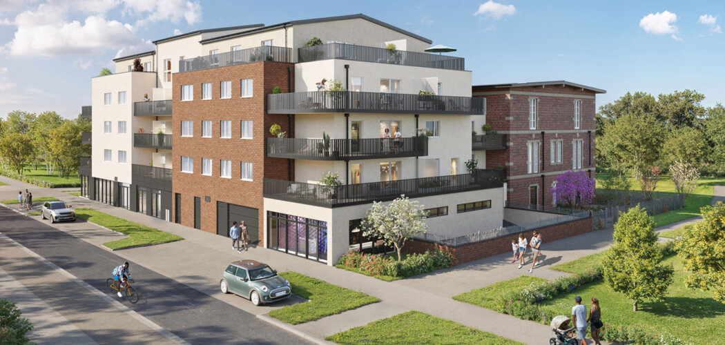 Programme immobilier neuf QUARTIER LIZE - LES TERRASSES DE LIZE - Montigny-lès-Metz cadre verdoyant aux portes de Metz (57950) - Référence : 18046