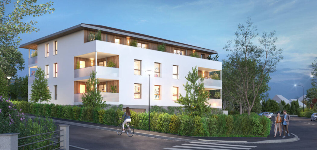Programme immobilier neuf L'EPURE - Mulhouse Dornach proche du tramway T2 (68100) - Référence : 10931