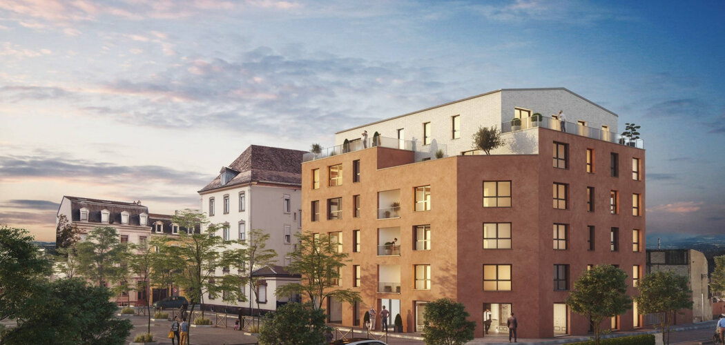 Programme immobilier neuf CityZen 2 - Mulhouse : Résidence T1–T4 avec cadre contemporain et confort optimisé proche des transports (68100) - Référence : 5580