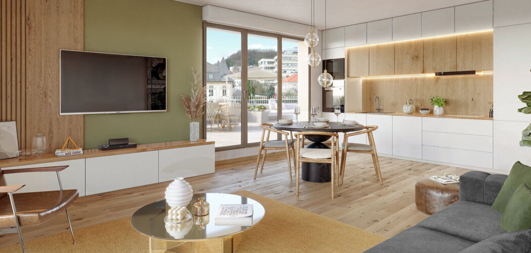 Programme immobilier neuf SIGNATURE - TROIS MAISONS - Nancy cadre verdoyant proche de l’Université de Lorraine (54000) - Référence : 18047