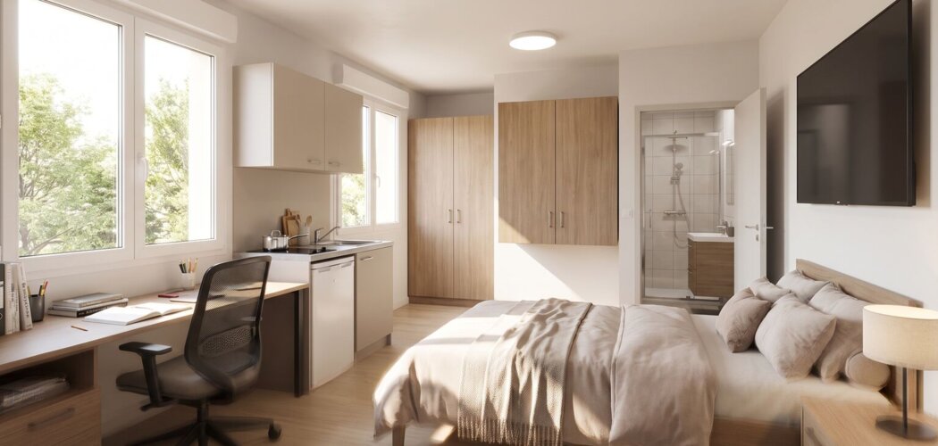 Programme immobilier neuf RUE DE LA COLLINE - Nancy studio bis réhabilité près des commodités (54000) - Référence : 18053