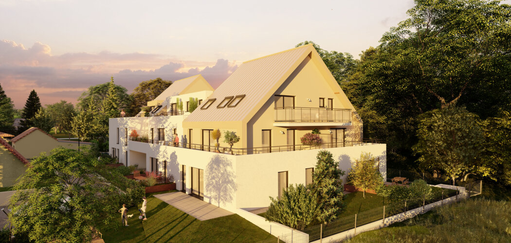 Programme immobilier neuf LE MALT - Oberhoffen-sur-Moder à deux pas d’Haguenau (67240) - Référence : 9458