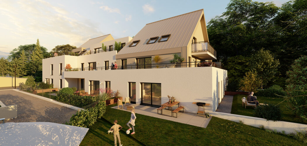 Programme immobilier neuf LE MALT - Oberhoffen-sur-Moder à deux pas d’Haguenau (67240) - Référence : 9458