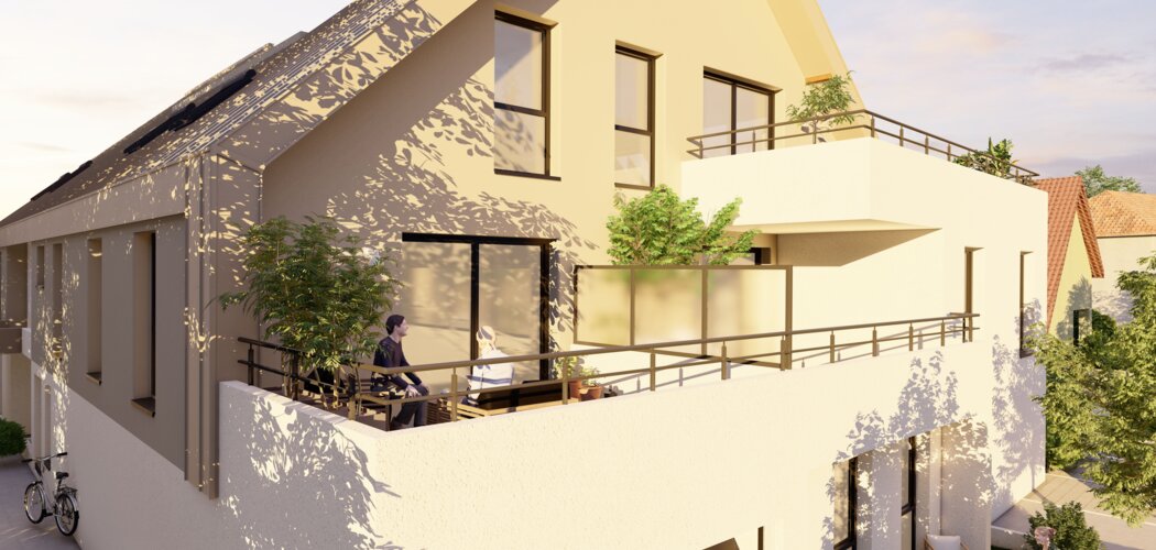 Programme immobilier neuf LE MALT - Oberhoffen-sur-Moder à deux pas d’Haguenau (67240) - Référence : 9458