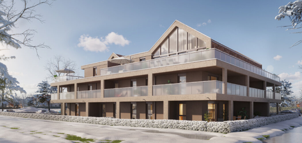 Programme immobilier neuf L'Amiral - Oberschaeffolsheim cadre champêtre à 8 km de Strasbourg (67203) - Référence : 13990