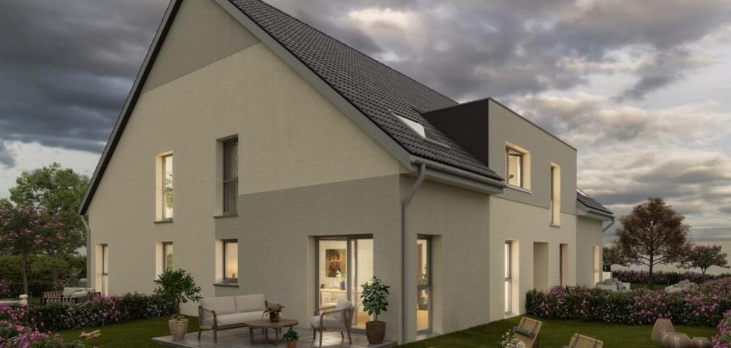 Programme immobilier neuf Le carré des Roses - Raedersheim près des commodités (68190) - Référence : 8059