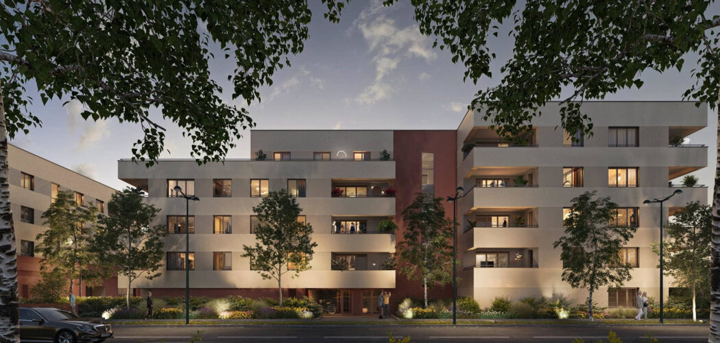 Programme immobilier neuf PATIO ROSA - Reichstett : logements neufs T2–T5 proche de Strasbourg (67116) - Référence : 15880