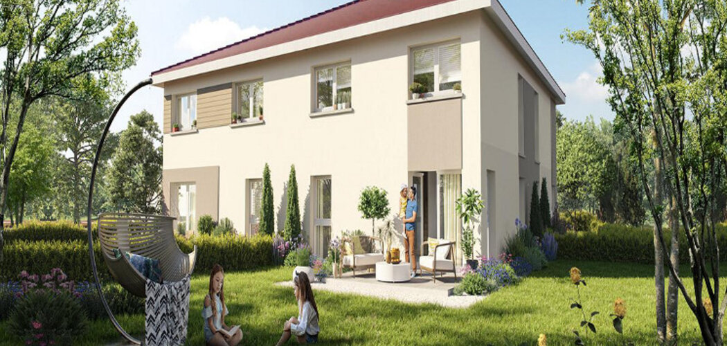 Programme immobilier neuf ISOLA - Rosenau : Résidence T4 avec cadre naturel et luminosité optimale proche de Saint-Louis (68128) - Référence : 4436