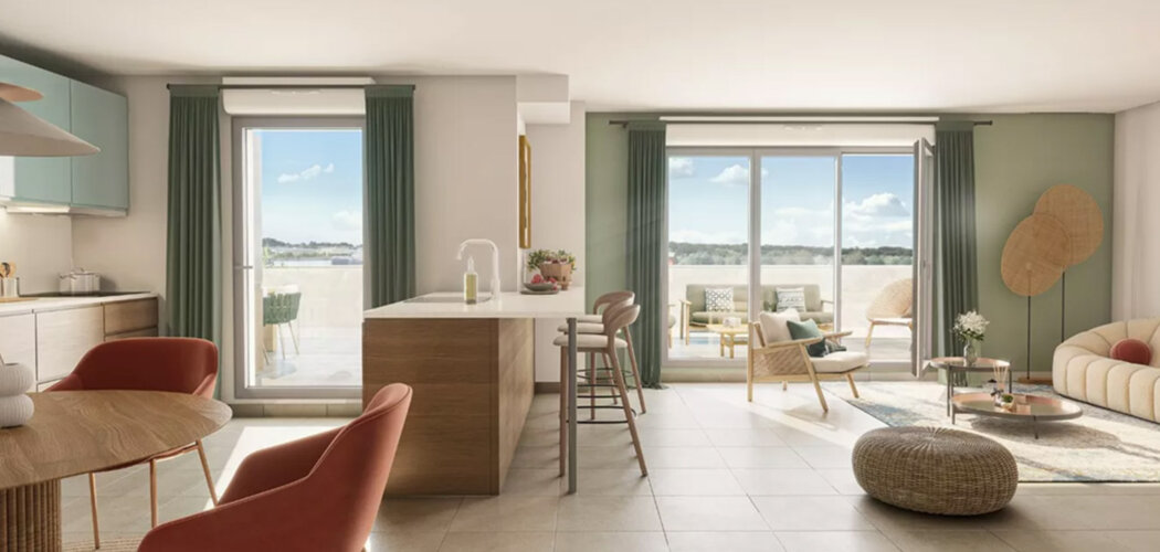 Programme immobilier neuf Solaris - Saint-Louis à 10 min de Bâle près tramway et centre-ville (68300) - Référence : 16810