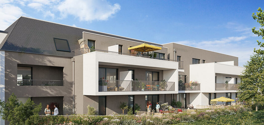 Programme immobilier neuf GAÏA - Saint-Louis proche de la gare (68300) - Référence : 16669