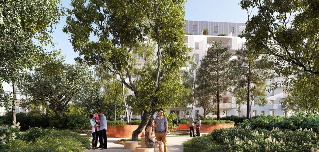 Programme immobilier neuf Meridien - Schiltigheim : logements neufs modernes et connectés proche du Wacken (67300) - Référence : 7457