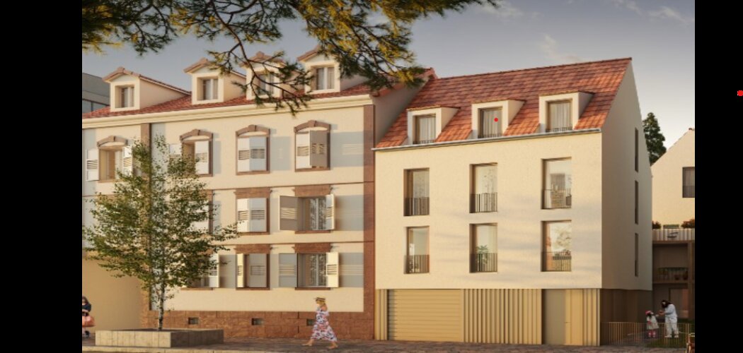Programme immobilier neuf LE JARDIN SECRET - Schiltigheim près du Vieux Schilick (67300) - Référence : 9416