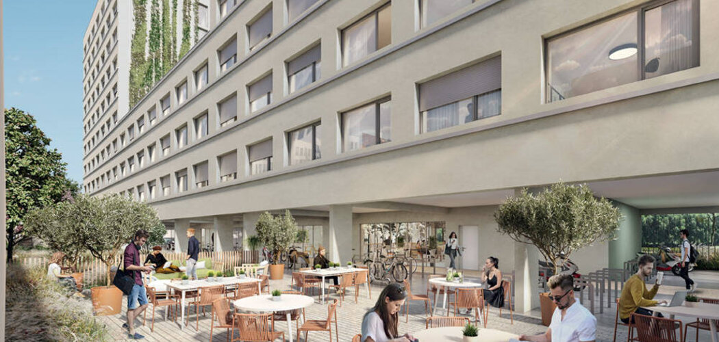 Programme immobilier neuf RESIDENCE L'EDITO - Schiltigheim résidence étudiante connectée à Strasbourg (67300) - Référence : 15932