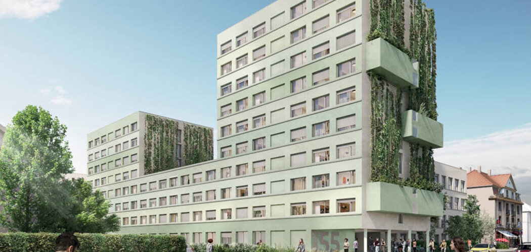 Programme immobilier neuf RESIDENCE L'EDITO - Schiltigheim résidence étudiante connectée à Strasbourg (67300) - Référence : 15932