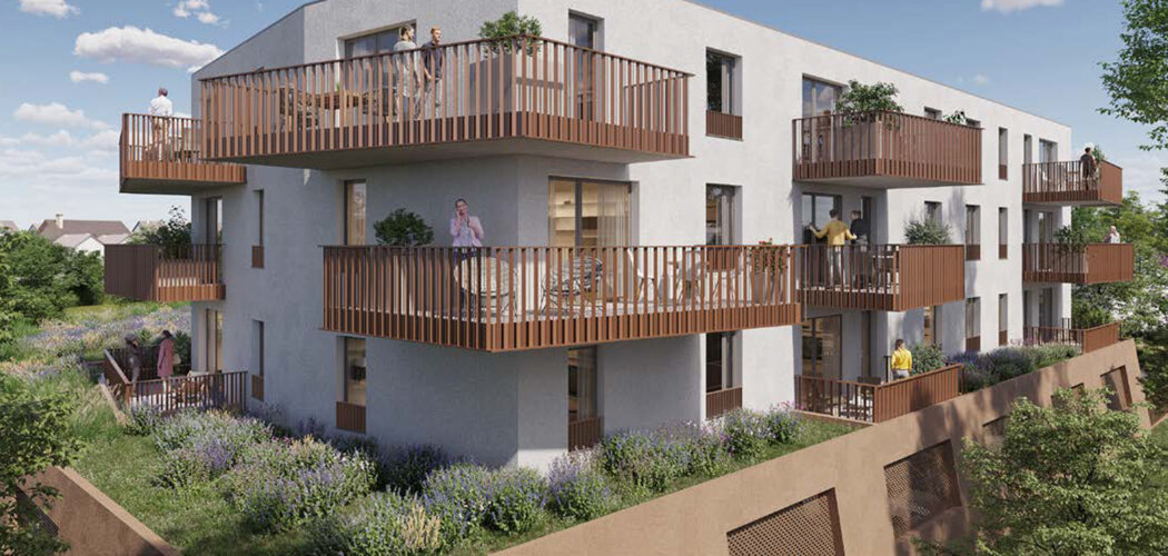 Programme immobilier neuf LES REMPARTS - Sélestat proche centre avec vues sur les Berges de l’Ill (67600) - Référence : 14005