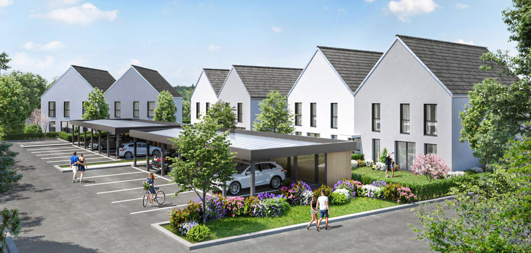 Programme immobilier neuf Les Aquarelles - Sessenheim : Résidence T3–T5 avec cadre familial et confort optimisé proche des commodités (67770) - Référence : 5774