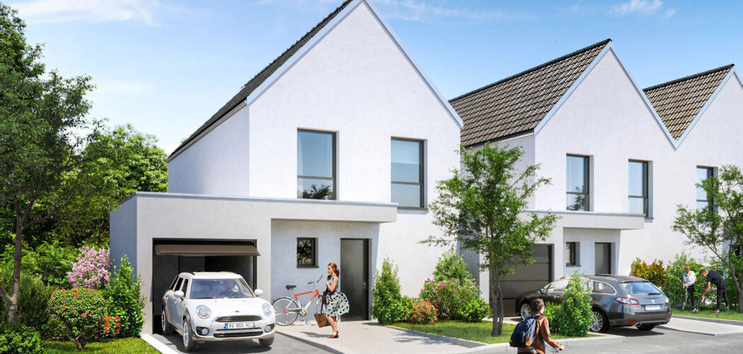 Programme immobilier neuf Les Aquarelles - Sessenheim : Résidence T3–T5 avec cadre familial et confort optimisé proche des commodités (67770) - Référence : 5774