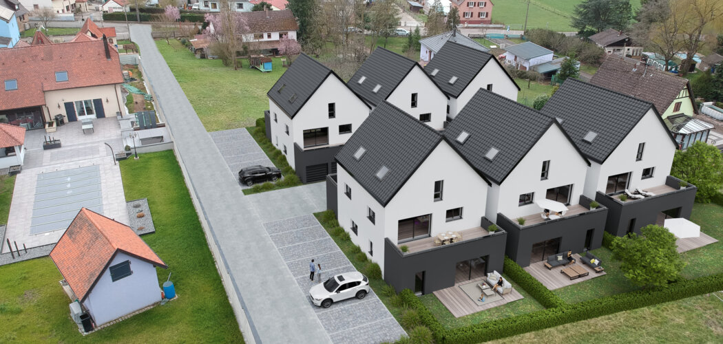 Programme immobilier neuf Les duos de l'Evasion - Steinbourg proche de Saverne (67790) - Référence : 8621