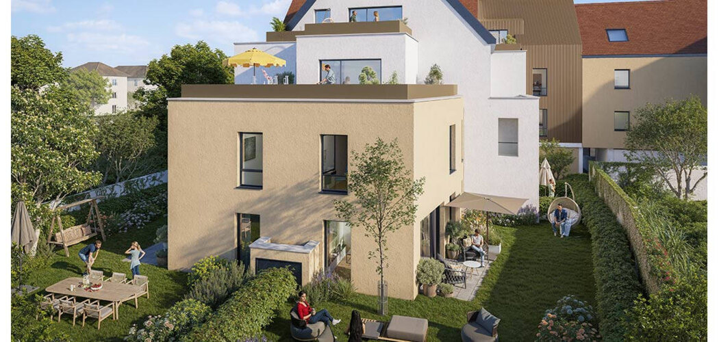 Programme immobilier neuf LE CLOS NEUDORF - Strasbourg à proximité du centre en tram D (67000) - Référence : 16420
