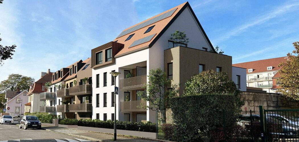 Programme immobilier neuf LE CLOS NEUDORF - Strasbourg à proximité du centre en tram D (67000) - Référence : 16420